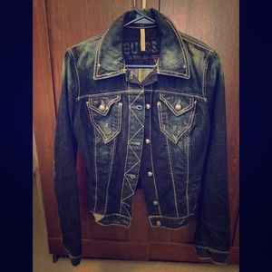 Gorgeous Jean jacket by Guess.